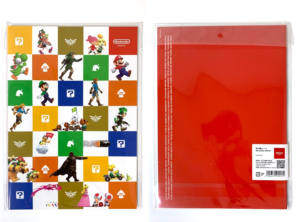Nintendo TOKYOグッズ_オリジナルノート
